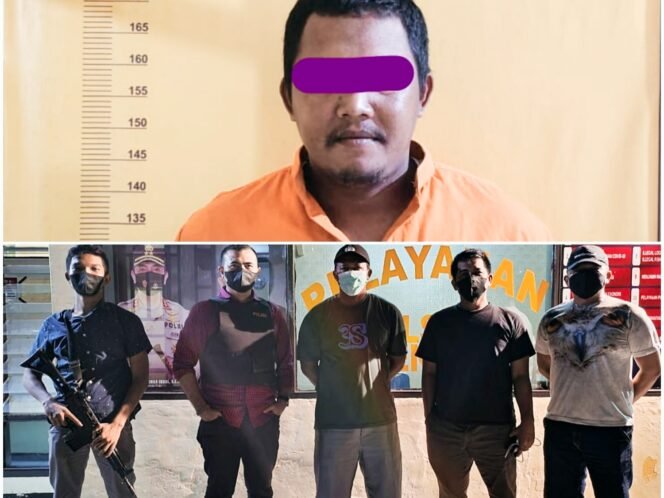 
Diduga Palsukan Timbangan Data TBS, Pria Ini Ditangkap Personil Polsek Kepenuhan