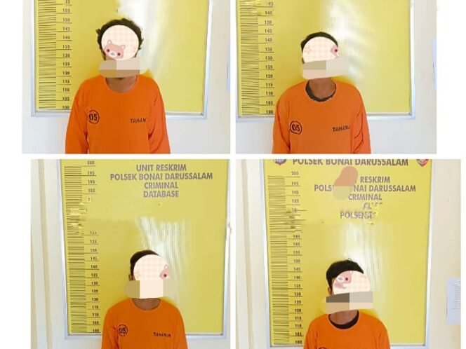
Empat Pelaku Penganiayaan di Bonai Darussalam Diringkus Polisi