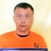 FOTO : Tersangka AF. Pelaku disikat atas kasus dugaan Tindak Pidana (TP) Pencurian Dengan Kekerasan (Curas) alias Rampok berhasil diringkus Team Resmob Polres Rokan Hulu (Rohul), Jumat (20/5/2022) sekitar pukul 11.00 Wib.