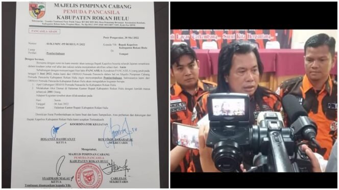 
<span style='color:#ff0000;font-size:14px;'>Bersempena Hari Lahir Pancasila</span> <br> Kerahkan Ribuan Massa, MPC PP Rohul akan Gelar Aksi Damai, Ini Tuntutannya