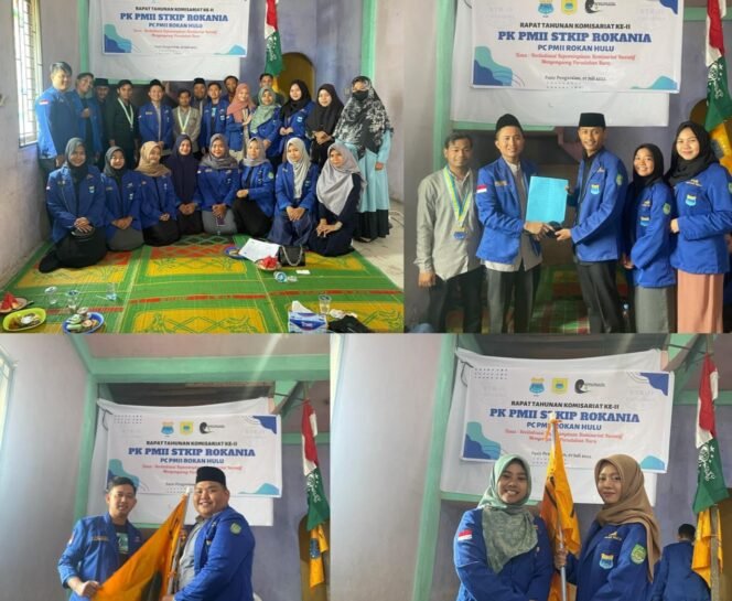 
<span style='color:#ff0000;font-size:14px;'>Melalui RTK Ke-II</span> <br> Rio Julyanto dan Sari Angreani Pimpin PK PMII STKIP Rokania 2022-2023