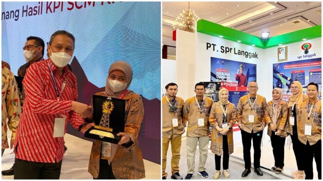 
Kali Ini Raih Peringkat I Pemenang KPI SCM, PT SPR Langgak Quattrick Raih Penghargaan Nasional