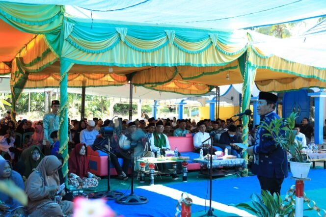 
<span style='color:#ff0000;font-size:14px;'>Pemuda Sialang Rindang Gelar Peringatan Tahun Baru Islam</span> <br> Bupati Sukiman ajak Pemuda Bentengi Diri dengan Agama