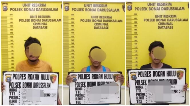 
Tiga Pelaku Curat Diringkus Personil Polsek Bonaidarussalam