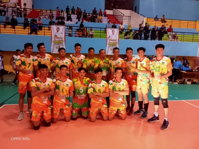 
Update Porprov X Riau, Tim Bola Voli Putra Rohul Raih Kemenangan Perdana atas Inhu 3-2