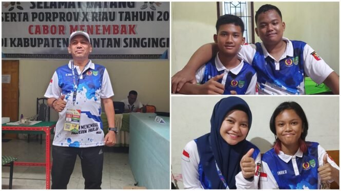 
<span style='color:#ff0000;font-size:14px;'>Update Porprov X Riau Kuansing</span> <br> Atlet Cabor Menembak Rohul Sumbang 1 Medali Emas dan 1 Perunggu di Porprov X Riau Kuansing