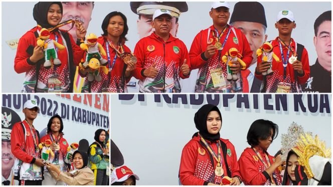 
<span style='color:#ff0000;font-size:14px;'>Update Porprov X Riau Kuansing 2022</span> <br> Dari Kelas Air Pistol Mix, Atlet Cabor Menembak Rohul Raih Medali Perak