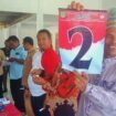 FOTO : Cakades Koto Tinggi H. Yusri, ST M.Si (Iyok) dapat Nomor Urut 2, di Pilkades Koto Tinggi, Rambah, Selasa (22/11/2022)