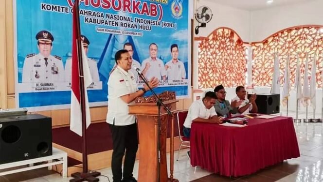 
Melalui MUSORKAB, Hery Islami Terpilih Sebagai Ketua KONI Rohul Periode 2023-2027