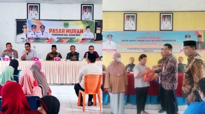 
Gelar Pasar Murah di Tandun dan Kabun, Solusi Pemkab Rokan Hulu Atasi Inflasi