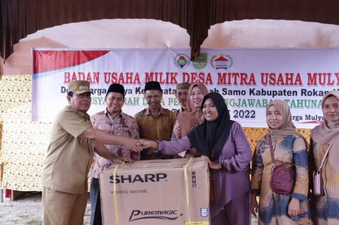 
Terbaik 3 se Rohul, Bupati Sukiman Bangga Perkembangan BUMDes Mitra Usaha Mulya