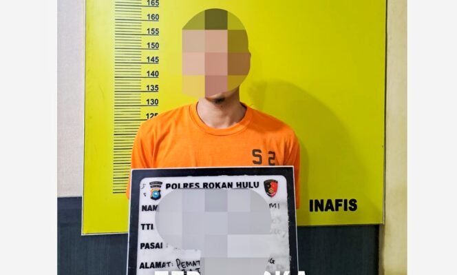 
Team Resmob Polres Rohul Ringkus Pelaku Curat