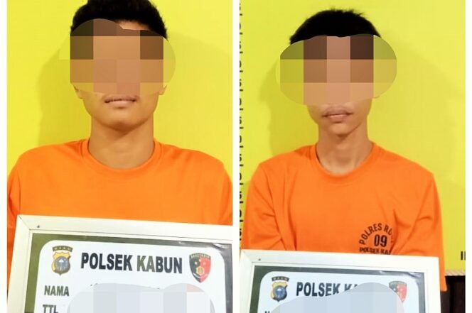
Dua Tersangka Pencurian Hand Phone di Kabun Diciduk Polisi