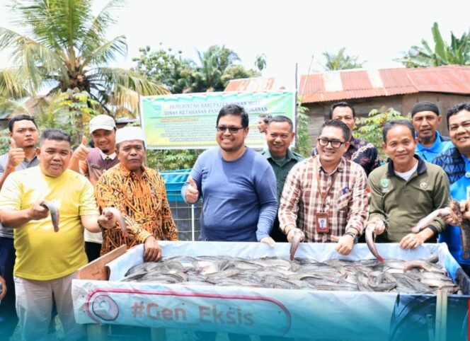
<span style='color:#ff0000;font-size:14px;'>Panen Perdana Ikan Lele Binaan DKPP Rohul di Kabun</span> <br> Hasil Panen Pokdakan Ternak Ikan Maju Capai 2,1 Ton