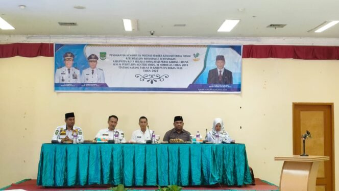 
Dinsos P3A Rohul Gelar Sosialisasi Peningkatan Potensi Karang Taruna