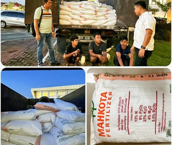 
Polda Riau Bongkar Peredaran Pupuk Palsu, 2 Orang Tersangka Berhasil Diamankan