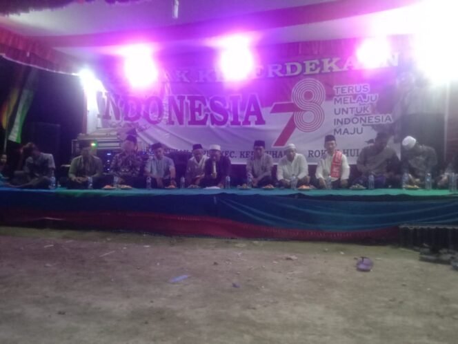 
Gelar Tasyakuran HUT RI Ke 78, Kades Kepenuhan Baru : Sebagai Ungkapan Syukur atas Kemerdekaan