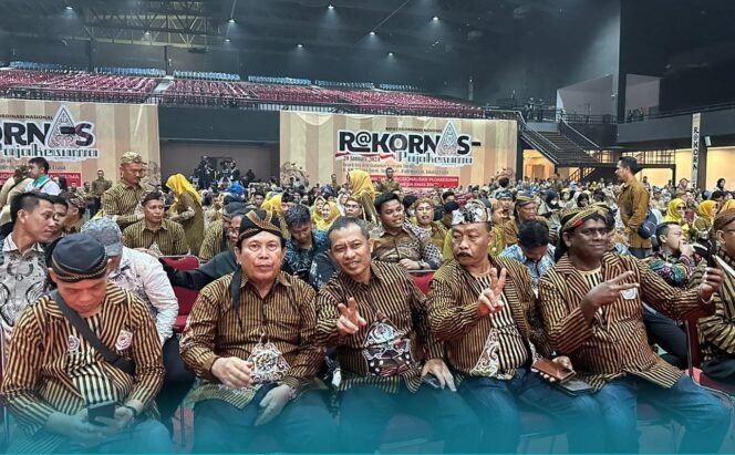 
Dibuka Presiden Jokowi, Sukiman Hadiri Rakornas Pujakesuma di Jakarta