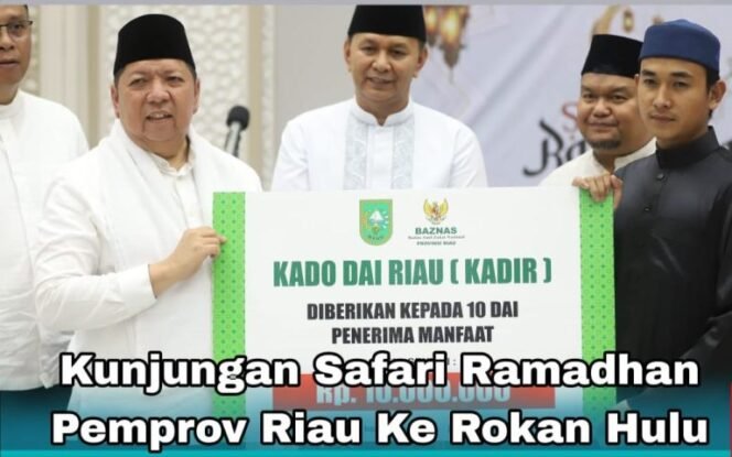 
Safari Ramadhan Pemprov ke Rohul, Wabup Harap Pemprov Perbaiki Akses Jalan Rusak di Rohul