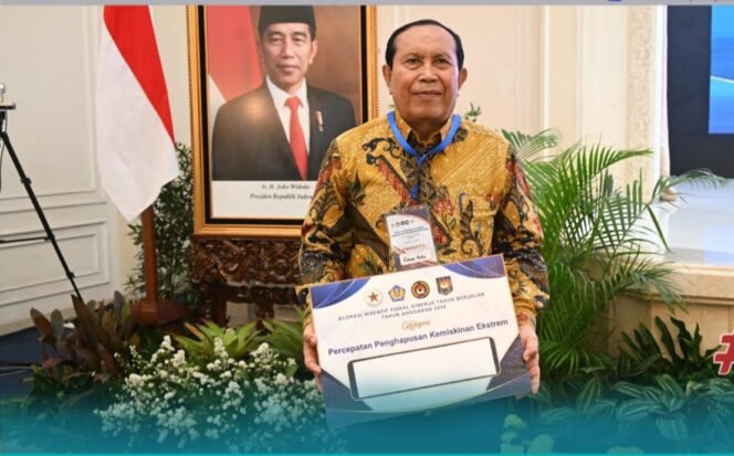 
Bupati Sukiman Hadiri Rakor Percepatan Penghapusan Kemiskinan Ekstrim