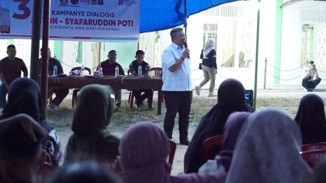 
Antusiasme Warga Tinggi, Pasangan Anton-Poti Semakin Optimis Menangkan Pilkada Rokan Hulu 2024