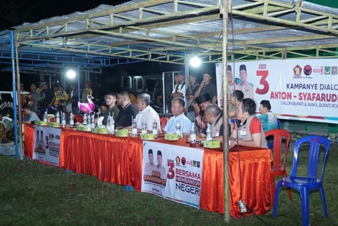 
Antusiasme Warga Desa Kota Raya SP2 Sambut Kampanye Anton-Poti, Calon Bupati Rohul yang Bertekad Wujudkan Ekonomi Religius dan Berkelanjutan