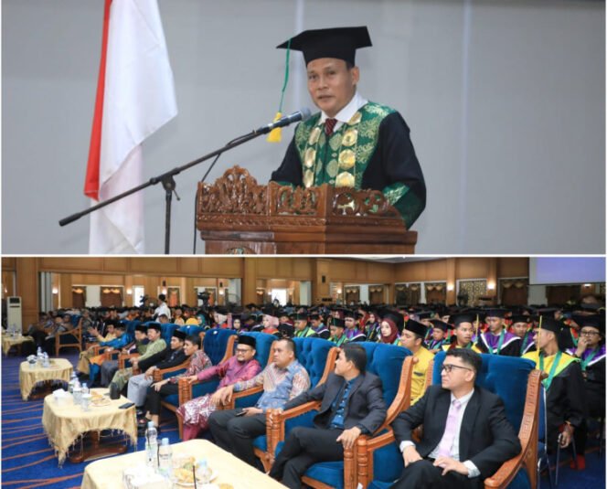 
548 Mahasiswa UPP di Wisuda, Catat Sejumlah Prestasi Nasional dan Internasional