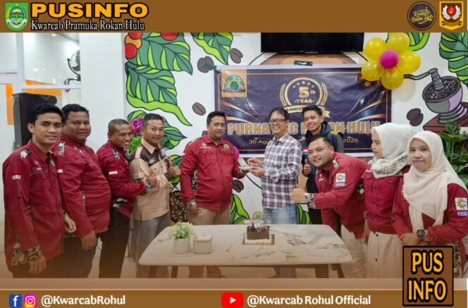 
Anniversary Ke-5 Purna DKC Rokan Hulu, Kwarcab Rohul Mengajak untuk Bersinergi Demi Kemajuan Pramuka Rokan Hulu