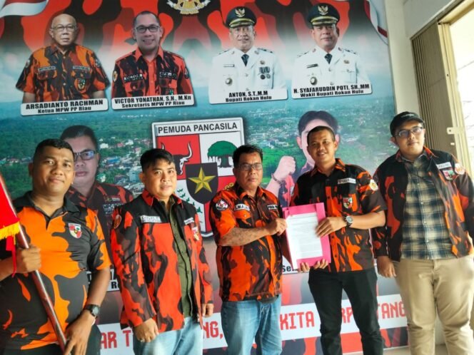 
Roganda Hasibuan Siap Kembangkan dan Majukan Organisasi PP di Tambusai