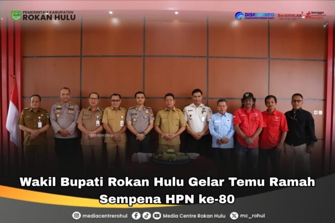 
Peringatan HPN 2026, Wabup Rohul : Insan Pers Sebagai Penyampai Informasi ke Masyarakat